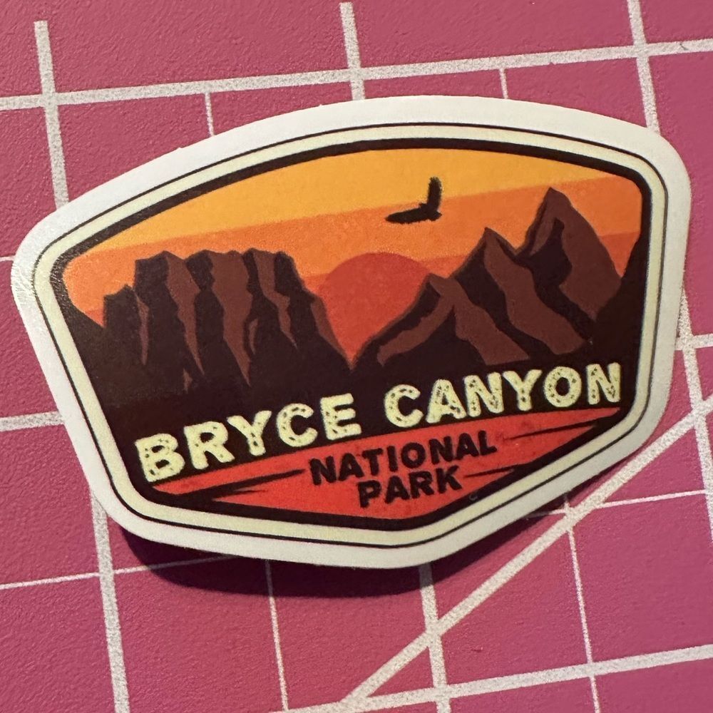 💜13/$13 +Bundle Sticker Sale | Travel Bryce Canyon Waterproof Sticker